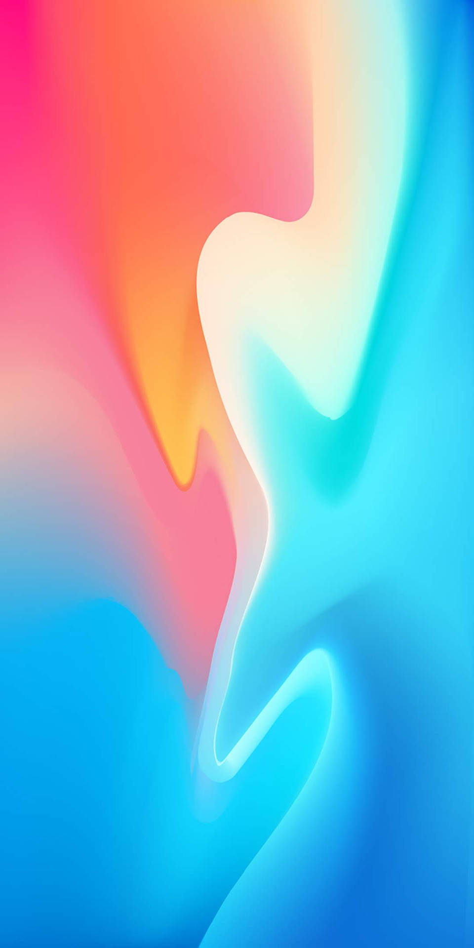 Abstrakt Fluid Art Oppo A5s Wallpaper