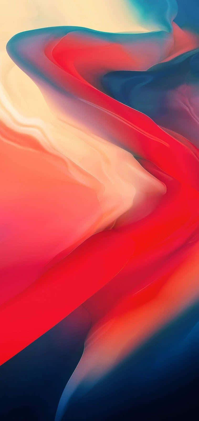 Abstract Fluid Color Waves Background Wallpaper