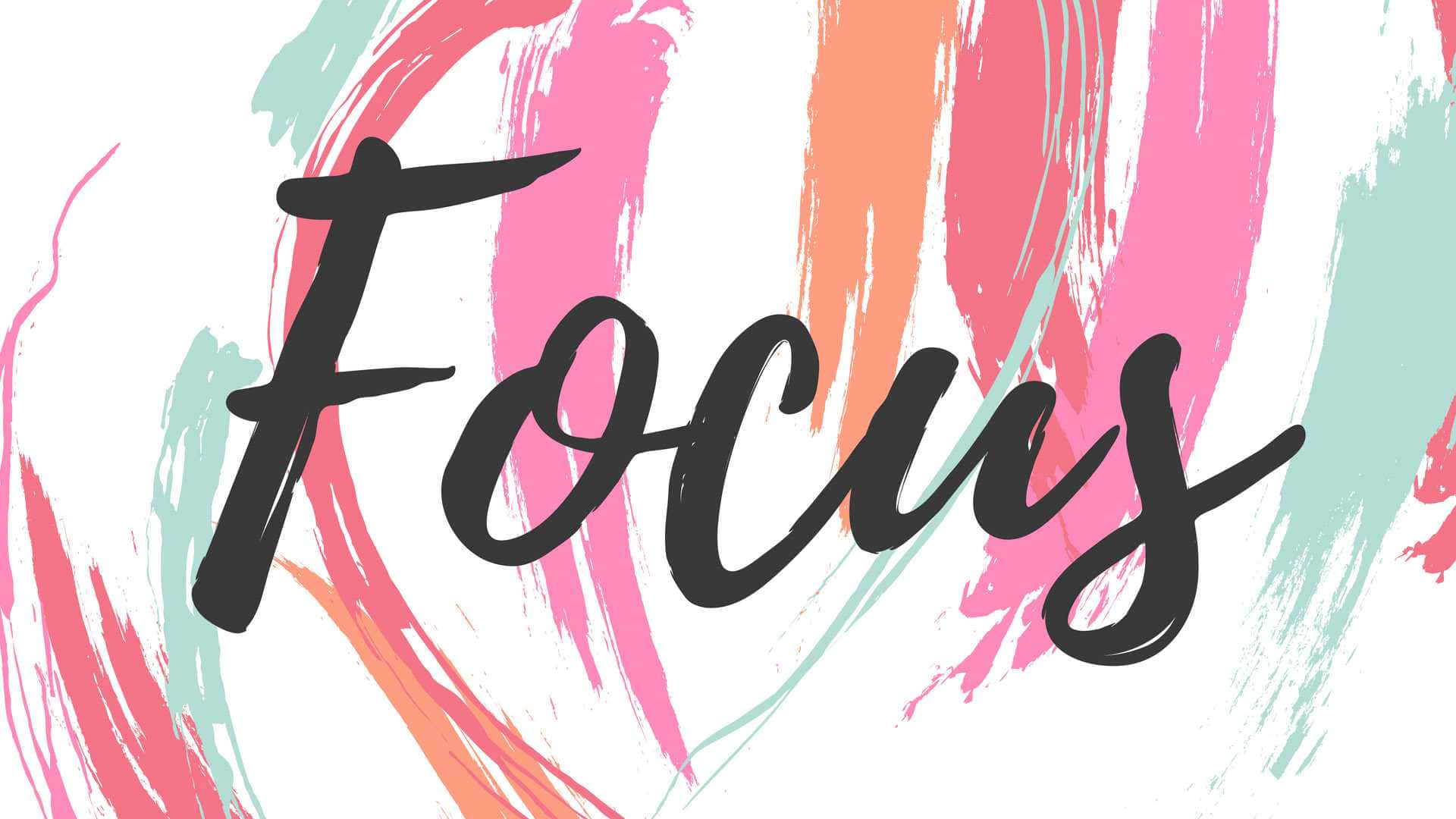 Abstract Focus Inspirational Artwork Wallpaper