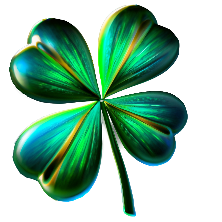Abstract Four Leaf Clover Png Mcd PNG