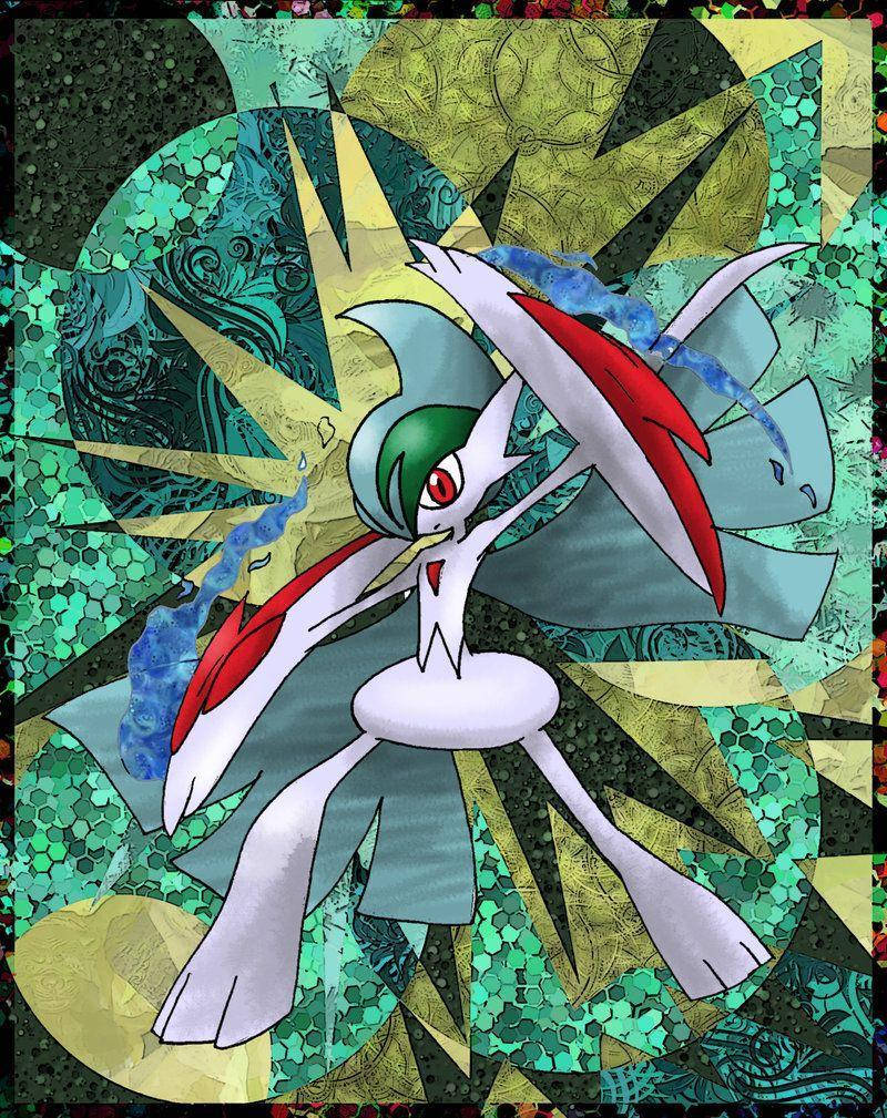 Abstract Gallade Background