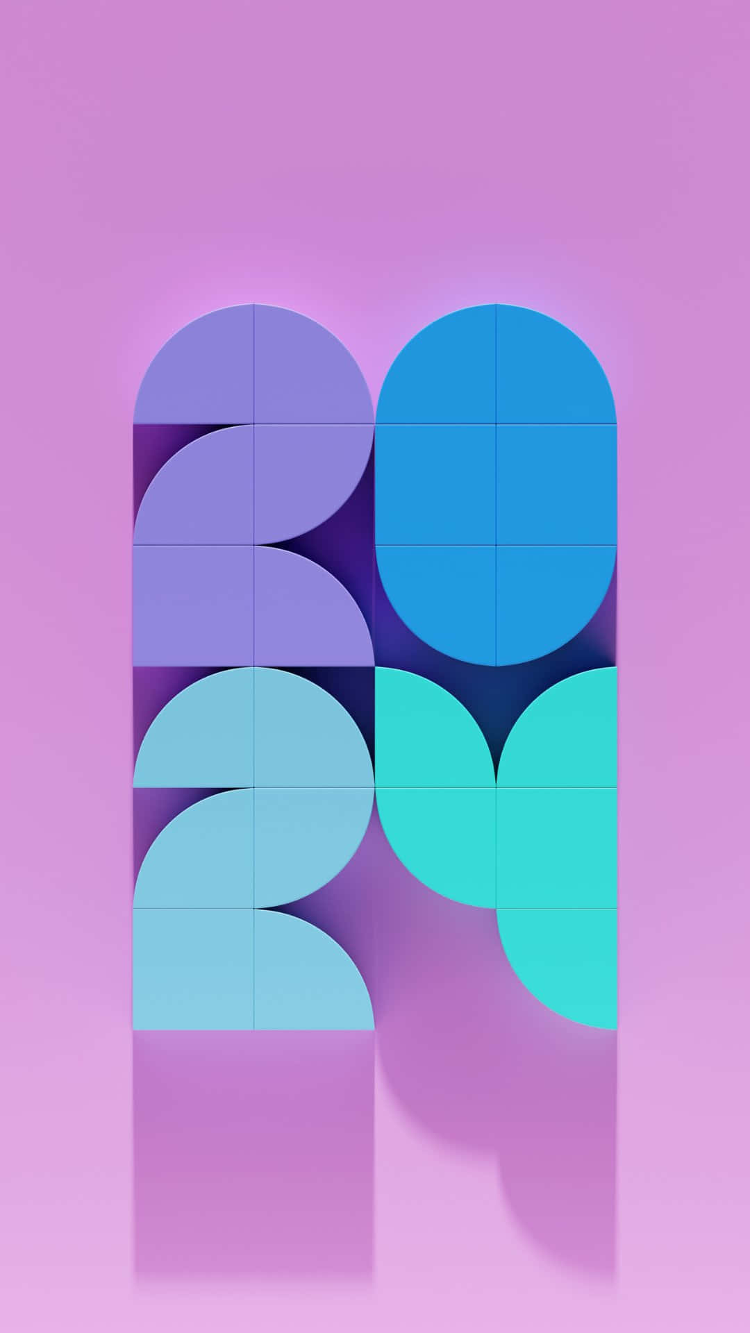 Abstract Geometric Background Purple Tones Wallpaper