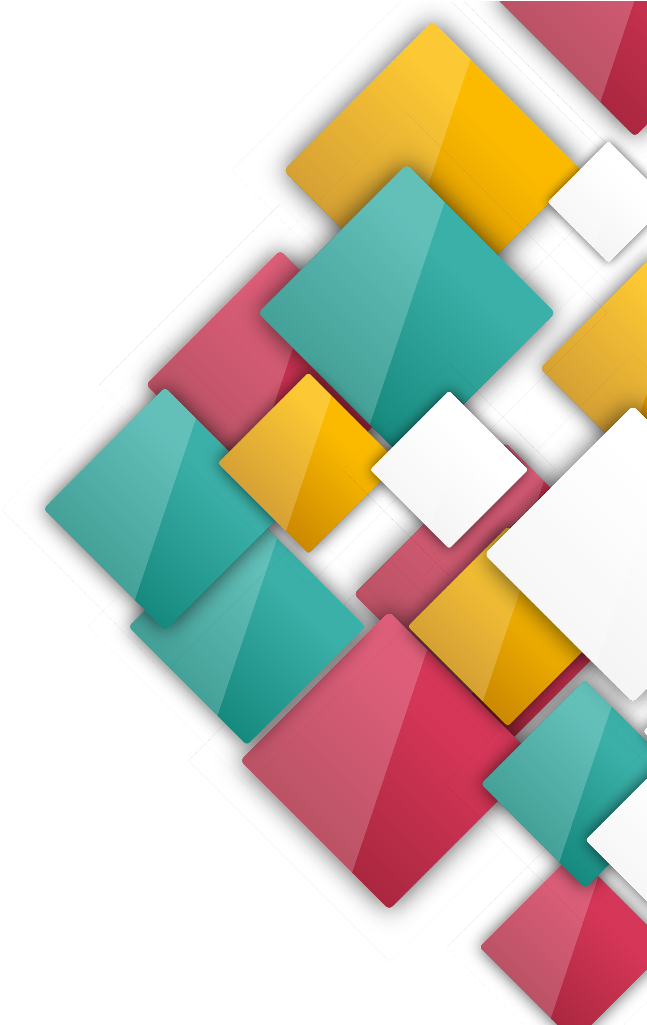 Abstract Geometric Color Blocks PNG