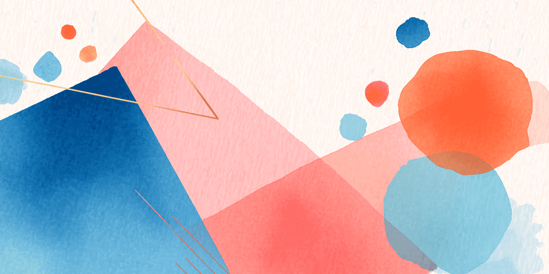 Abstract Geometric Splash Wallpaper