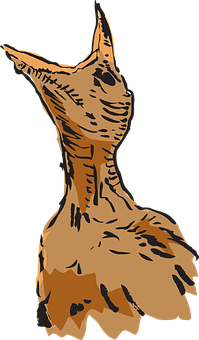 Abstract Giraffe Artwork PNG
