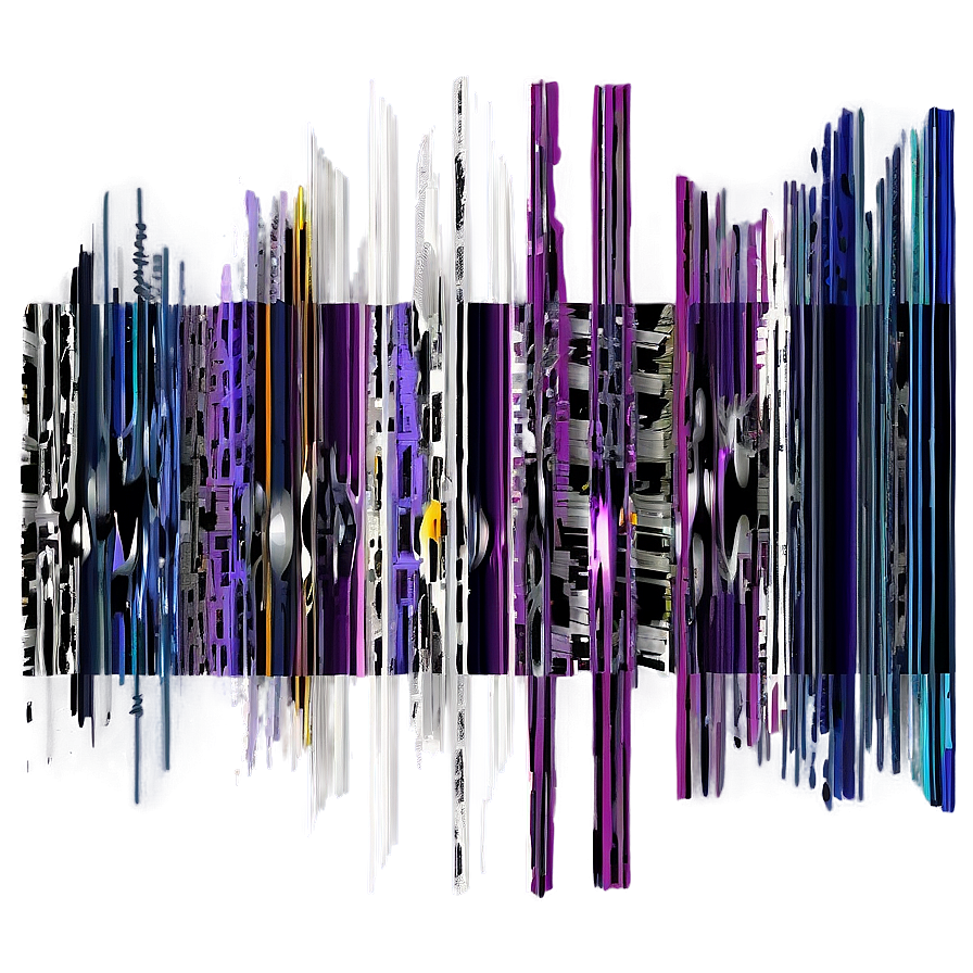 Abstract Glitch Art Png Dua55 PNG