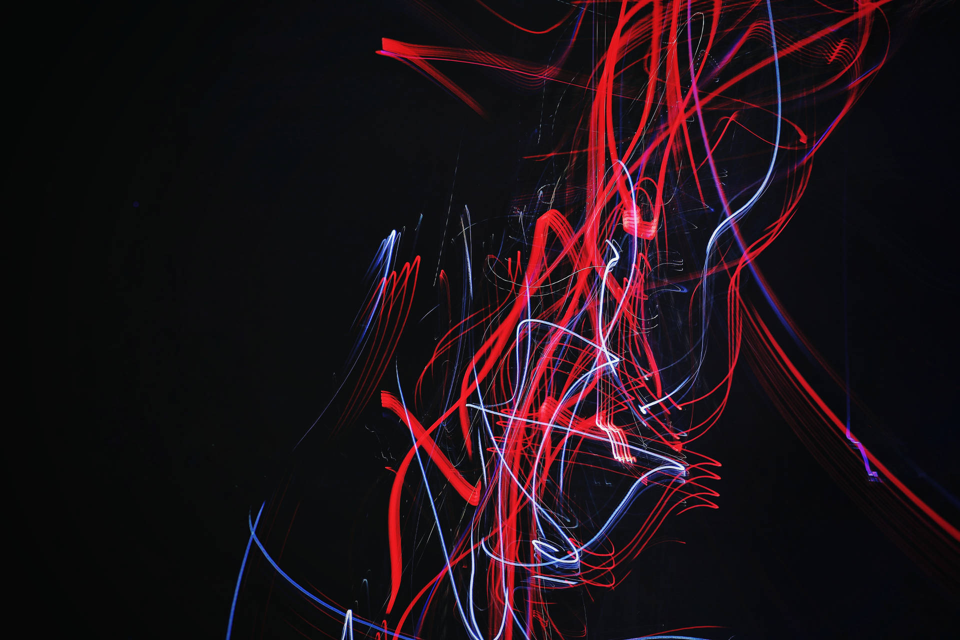 Abstract Glowing Doodles Artwork Picture