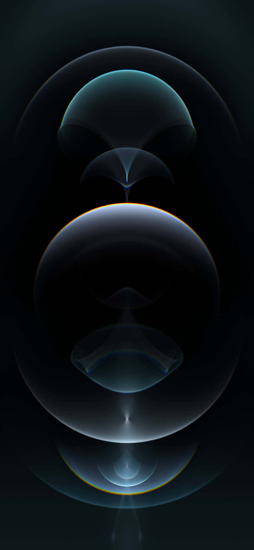 Abstract Glowing Spheres Wallpaper Wallpaper