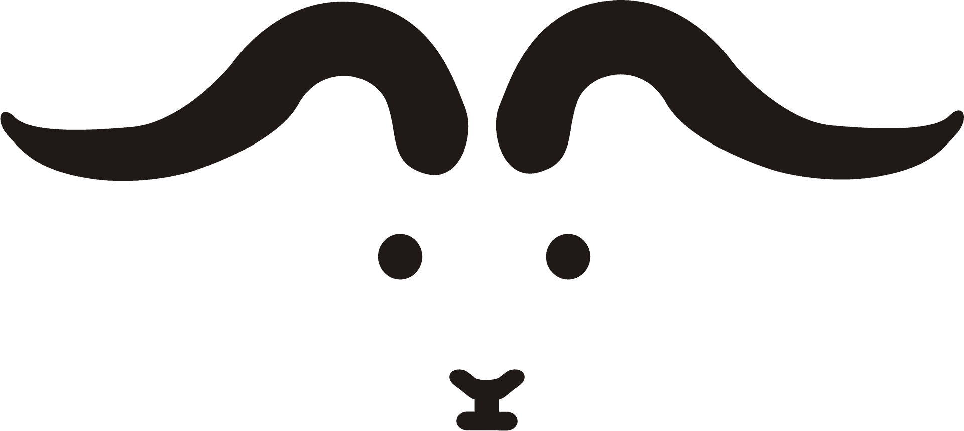 Abstract Goat Face Graphic PNG