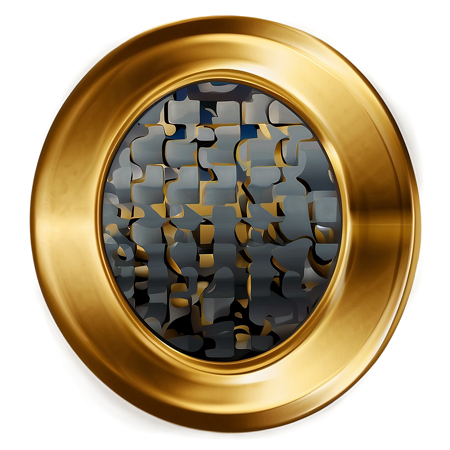 Abstract Gold Swatch Png 9 PNG