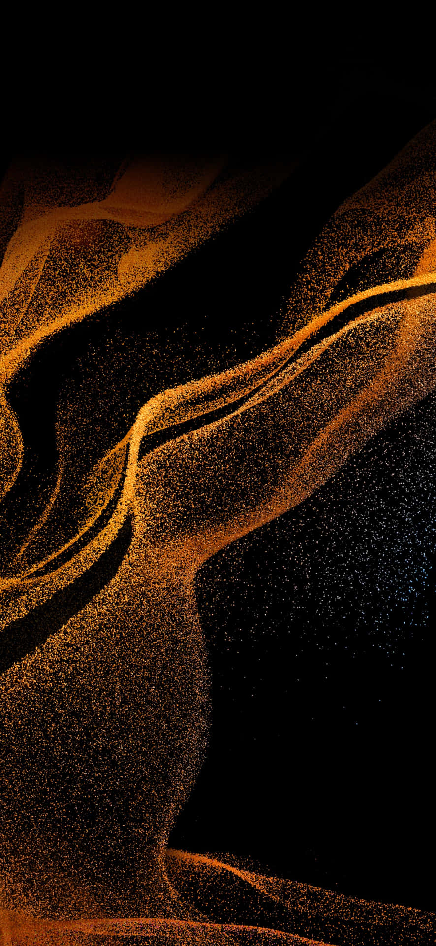 Abstract Golden Sands Artwork Wallpaper