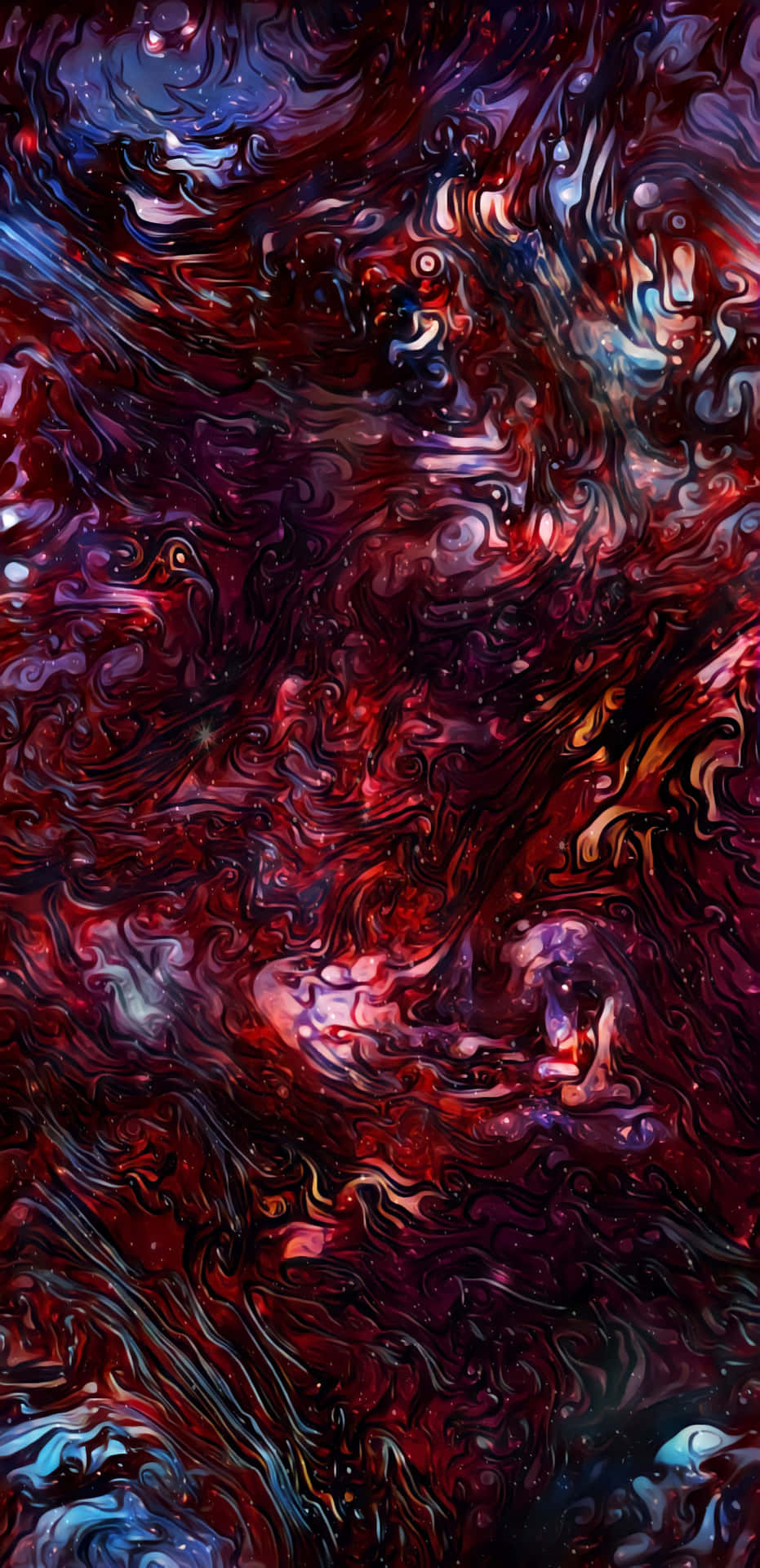 Abstract Gore Aesthetic Texture Wallpaper