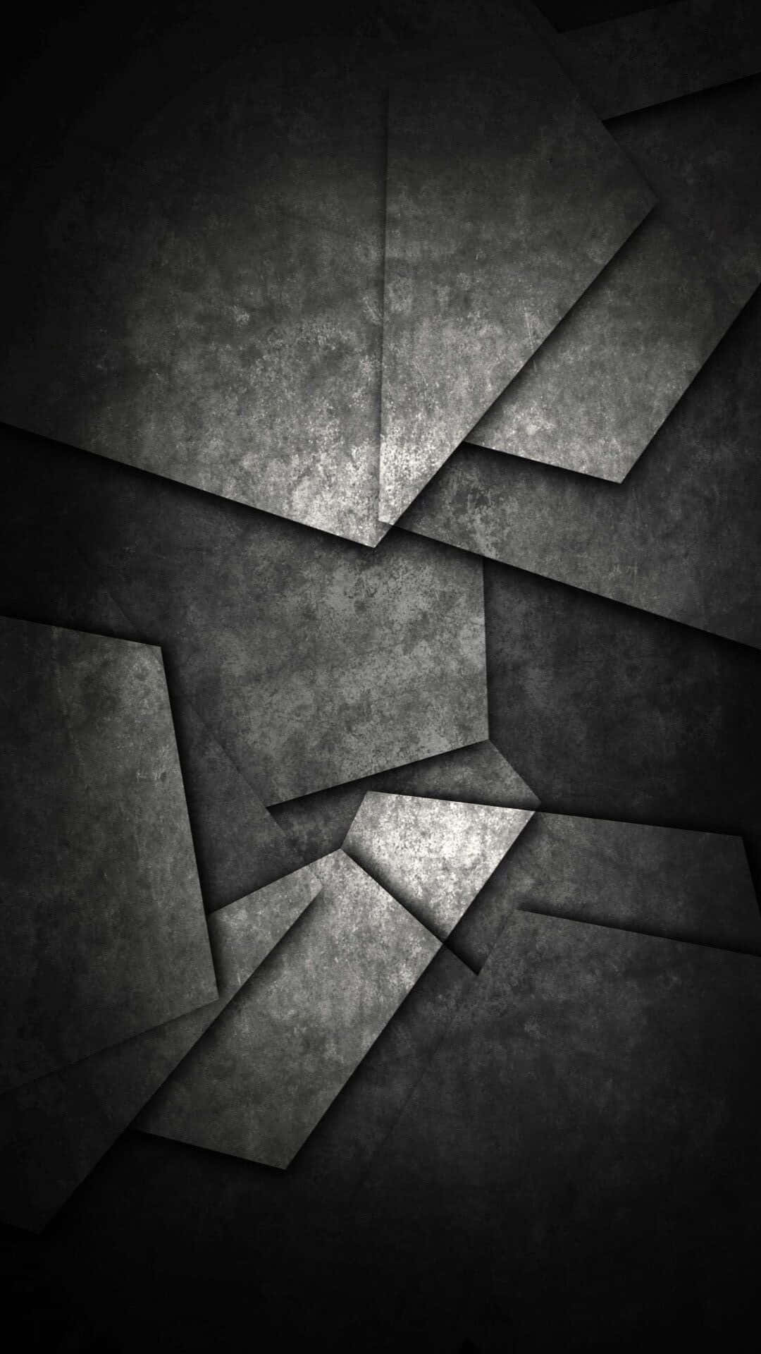 Abstract Gray Geometric Background Wallpaper