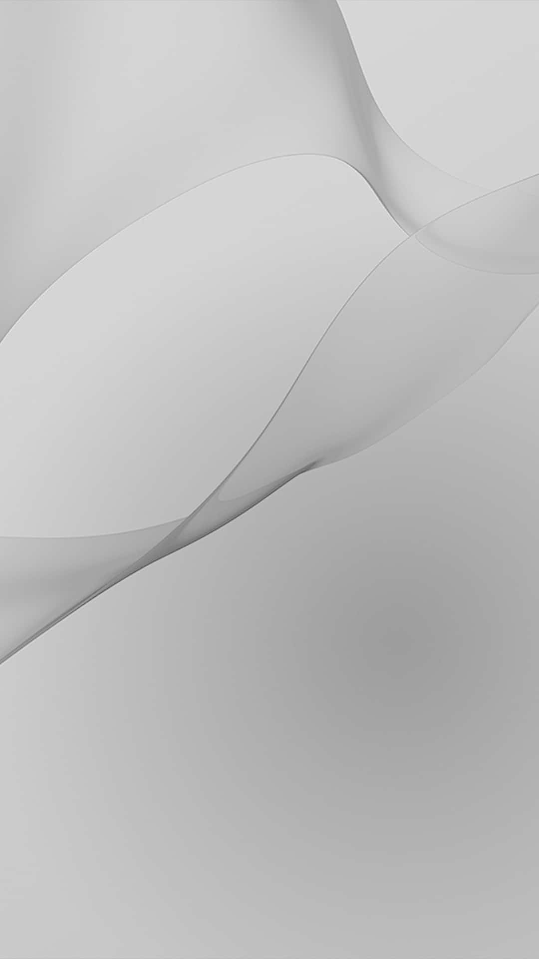 Abstract Gray White Curves Wallpaper