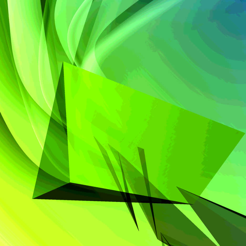 "Abstract Green Background - a Vibrant and Innovative Look."