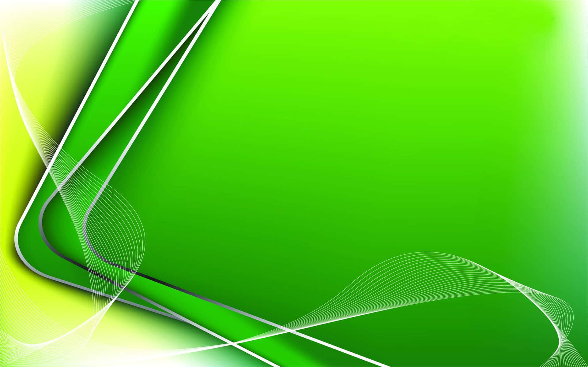 Cool Colorful Abstract Green Background