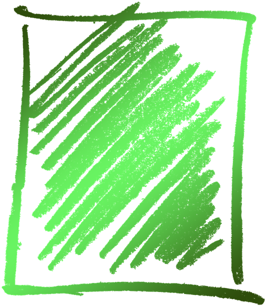 Abstract Green Brushstrokes Texture PNG