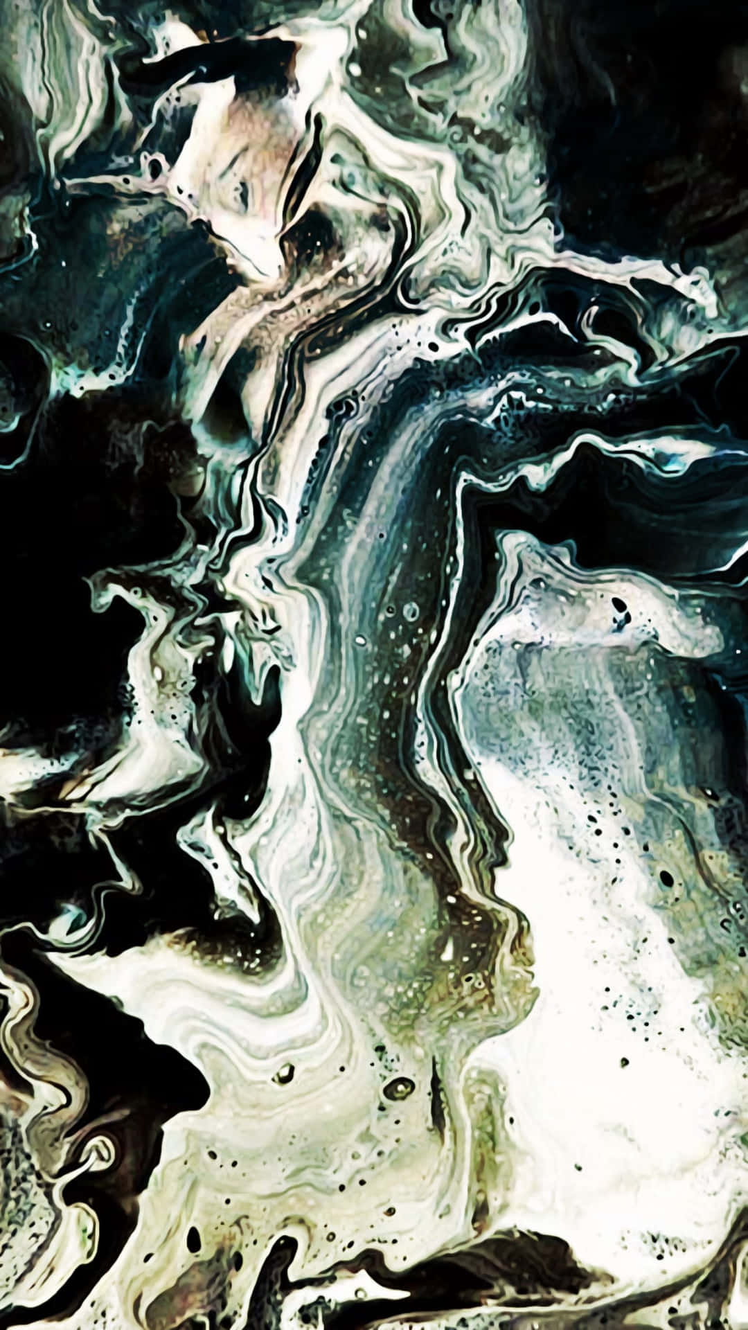 Abstract Green Marble Swirls.jpg Wallpaper