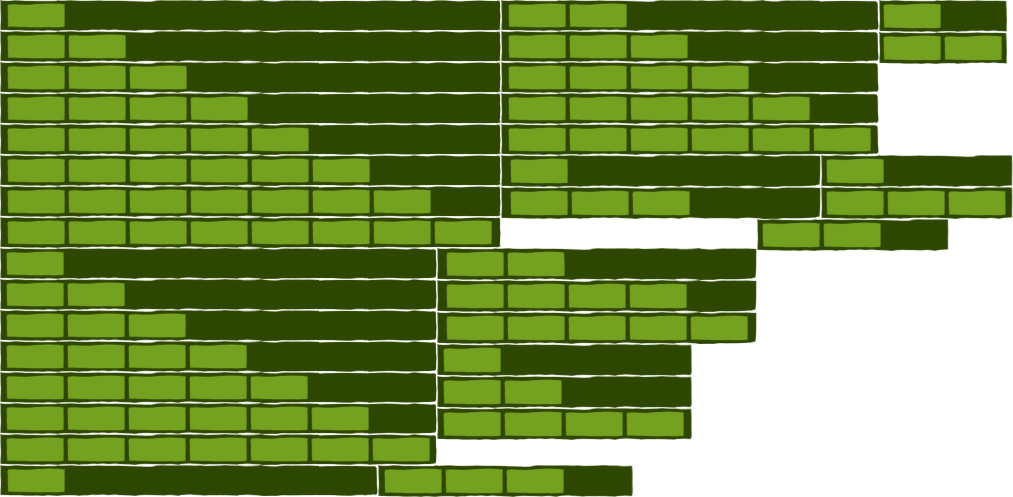 Abstract Green Pixel Art Design PNG