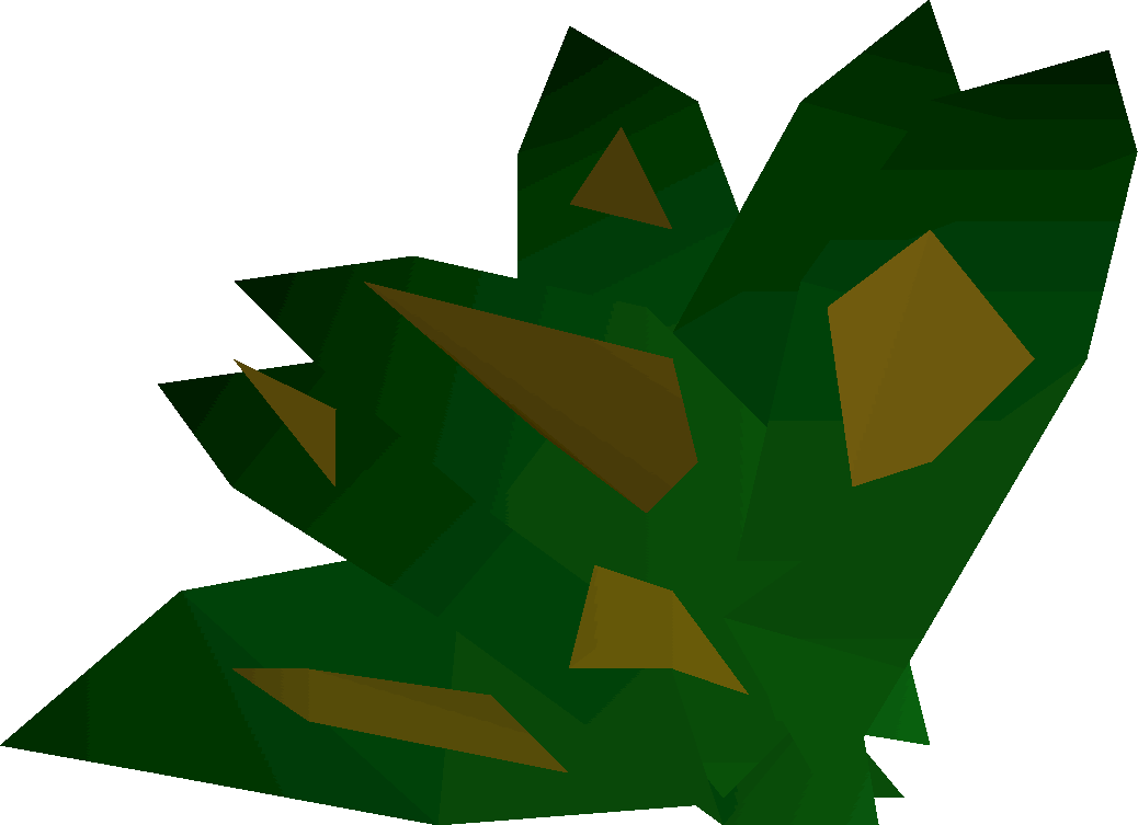 Abstract Green Polygonal Artwork PNG