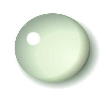Abstract Green Spherewith Highlight PNG