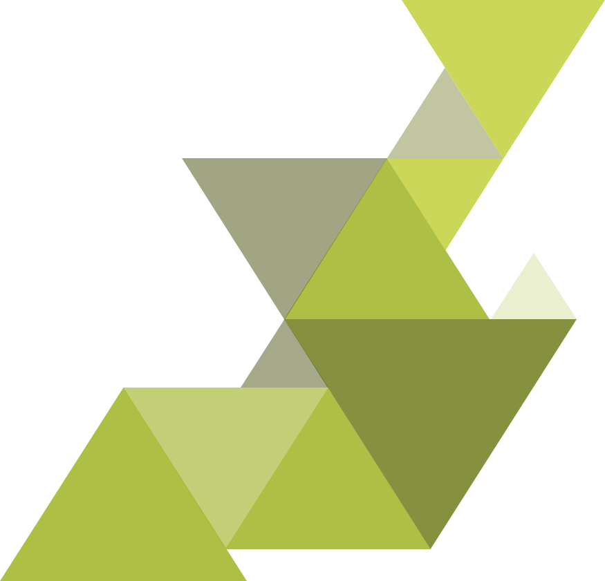 Abstract_ Green_ Triangles_ Artwork PNG