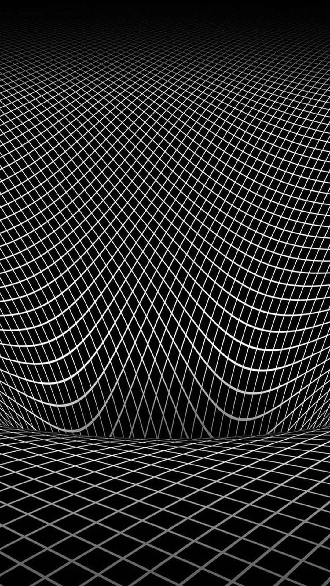 Abstract Grid Illusion Wallpaper