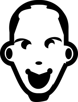 Abstract Happy Face Illusion PNG