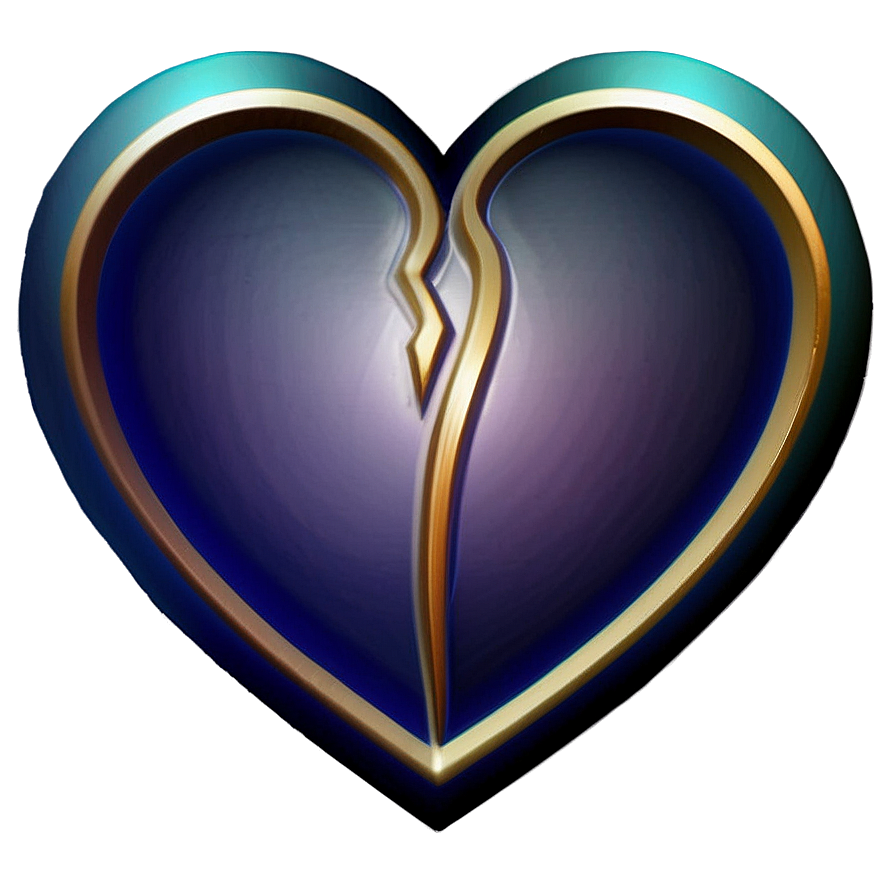 Abstract Heart Art Png 06202024 PNG