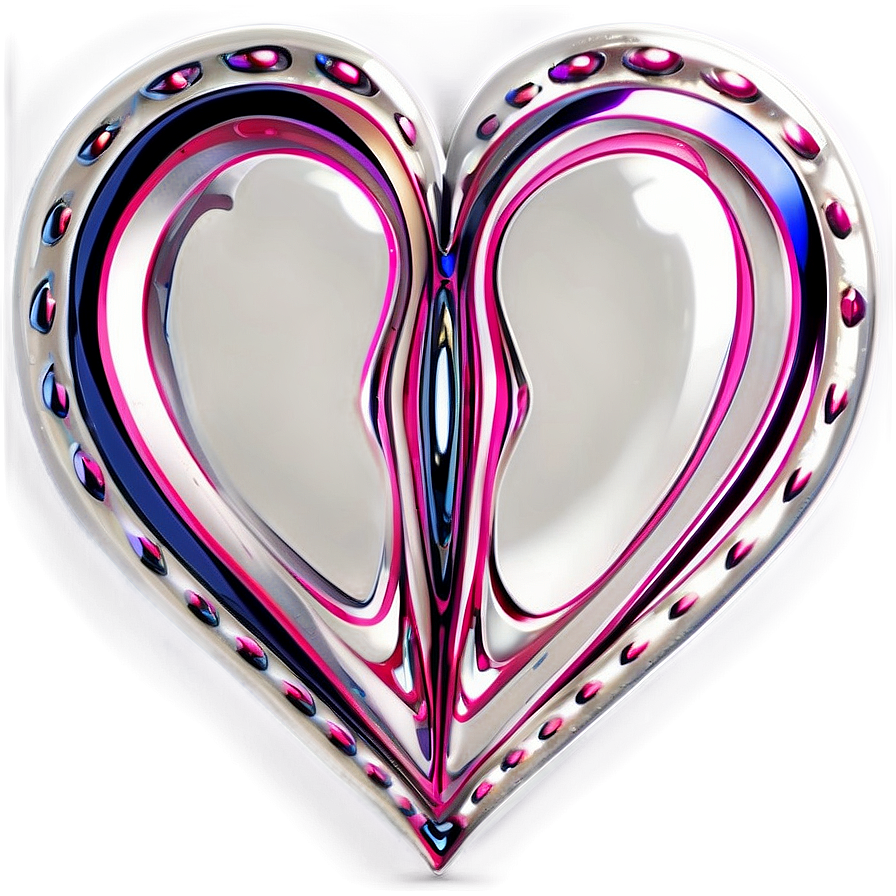 Abstract Heart Art Png Uwr PNG