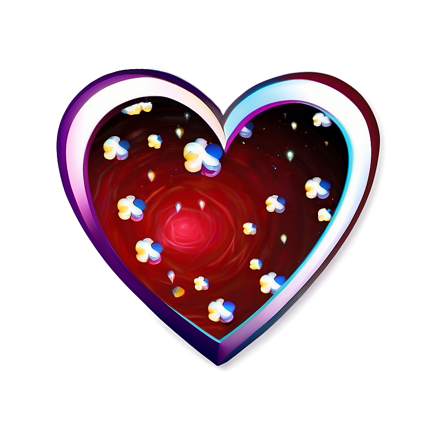 Abstract Heart Clipart Png 06132024 PNG