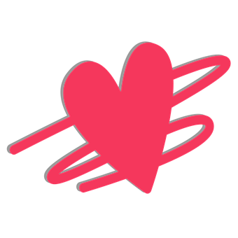 Abstract Heart Design PNG