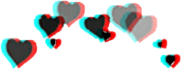 Abstract Heart Filter Overlay PNG