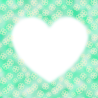 Abstract Heart Shape Contrast PNG