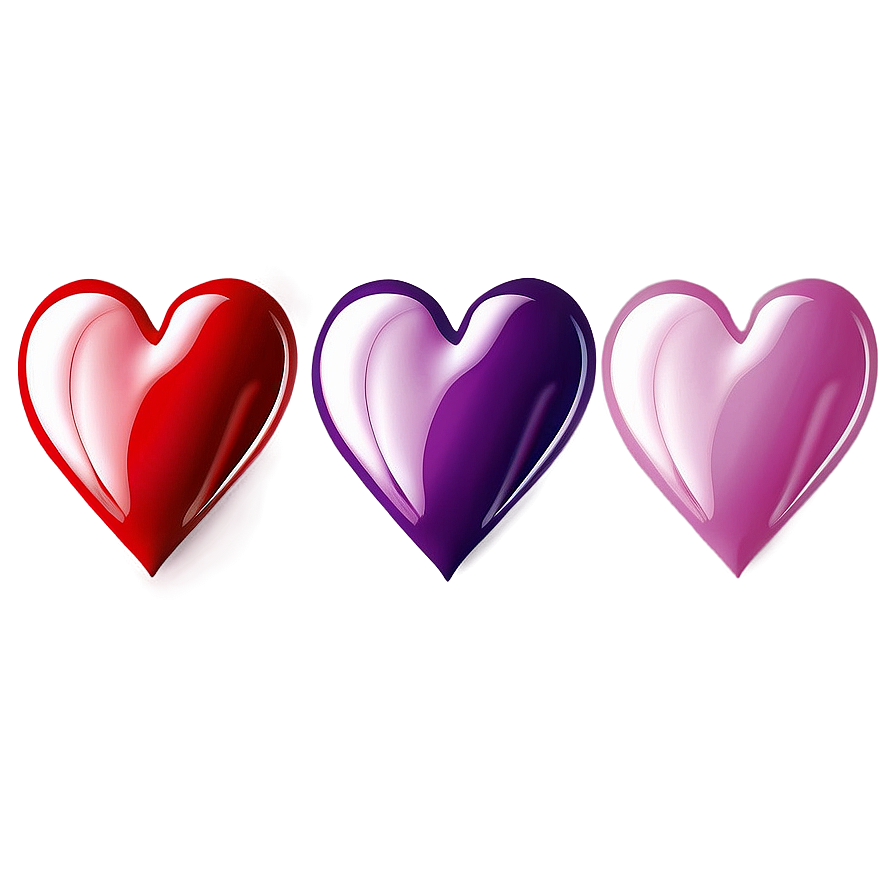 Abstract Hearts Png Dug PNG