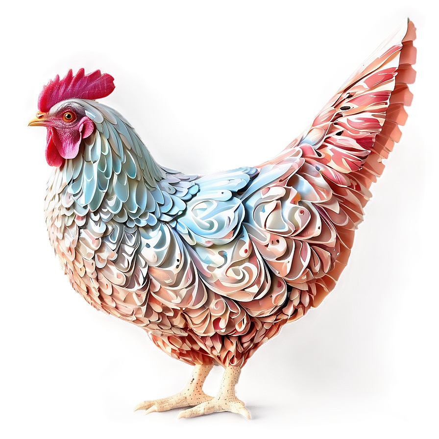 Abstract Hen Design Png Iur20 PNG