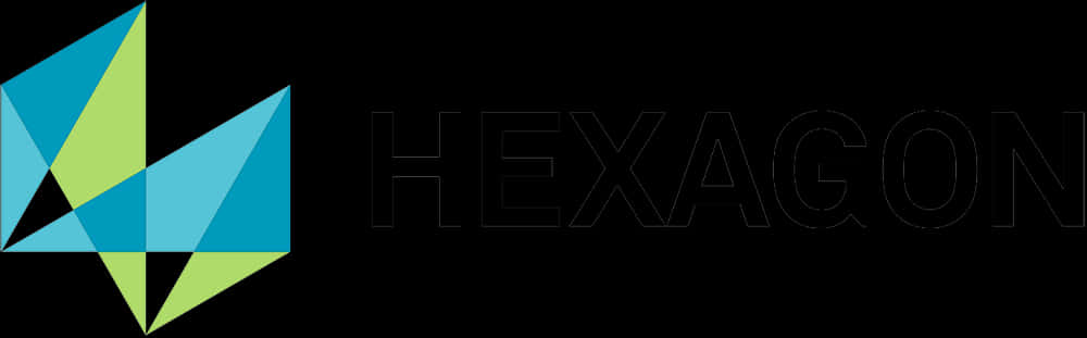 Abstract Hexagon Logo Design PNG