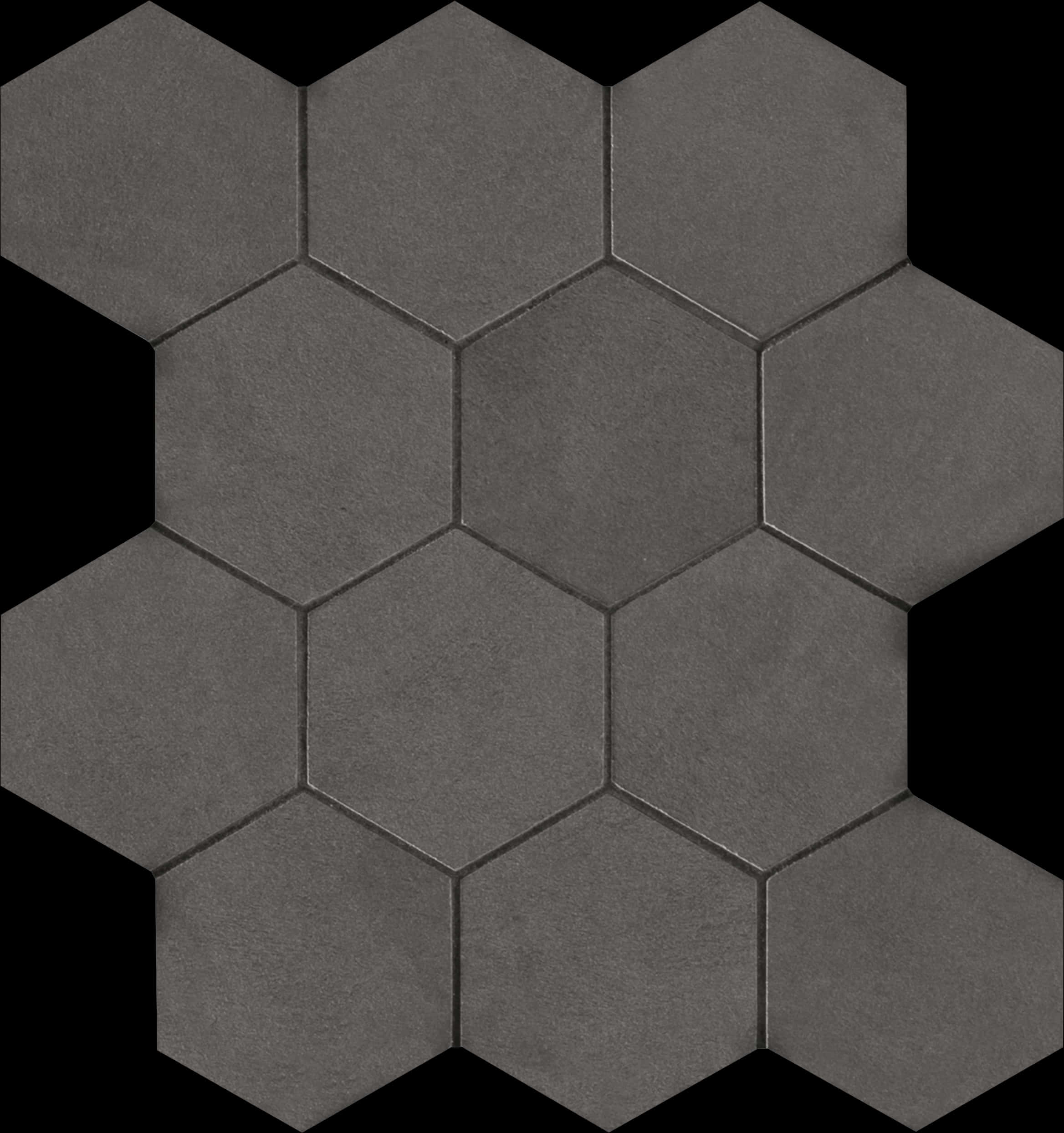 Abstract Hexagonal Tiles Pattern PNG