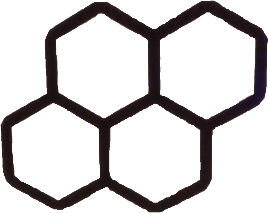 Abstract Honeycomb Structure PNG