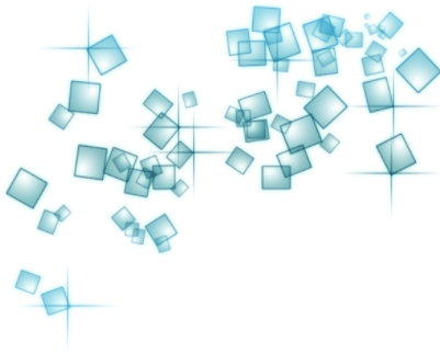 Abstract Ice Crystal Overlay PNG