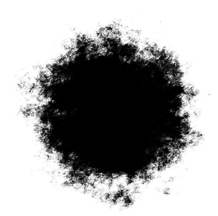 Abstract Ink Splash Texture PNG