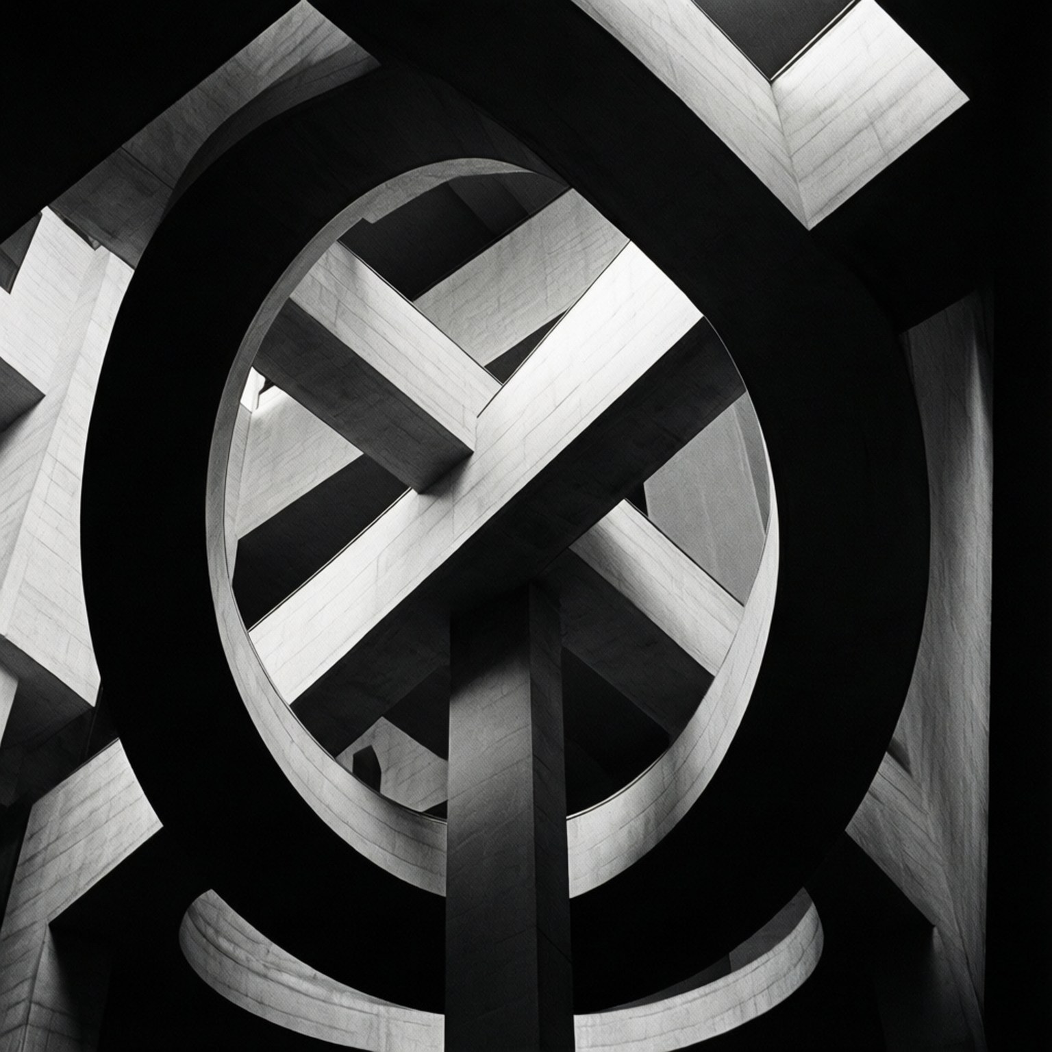 Abstract Intersections Wallpaper