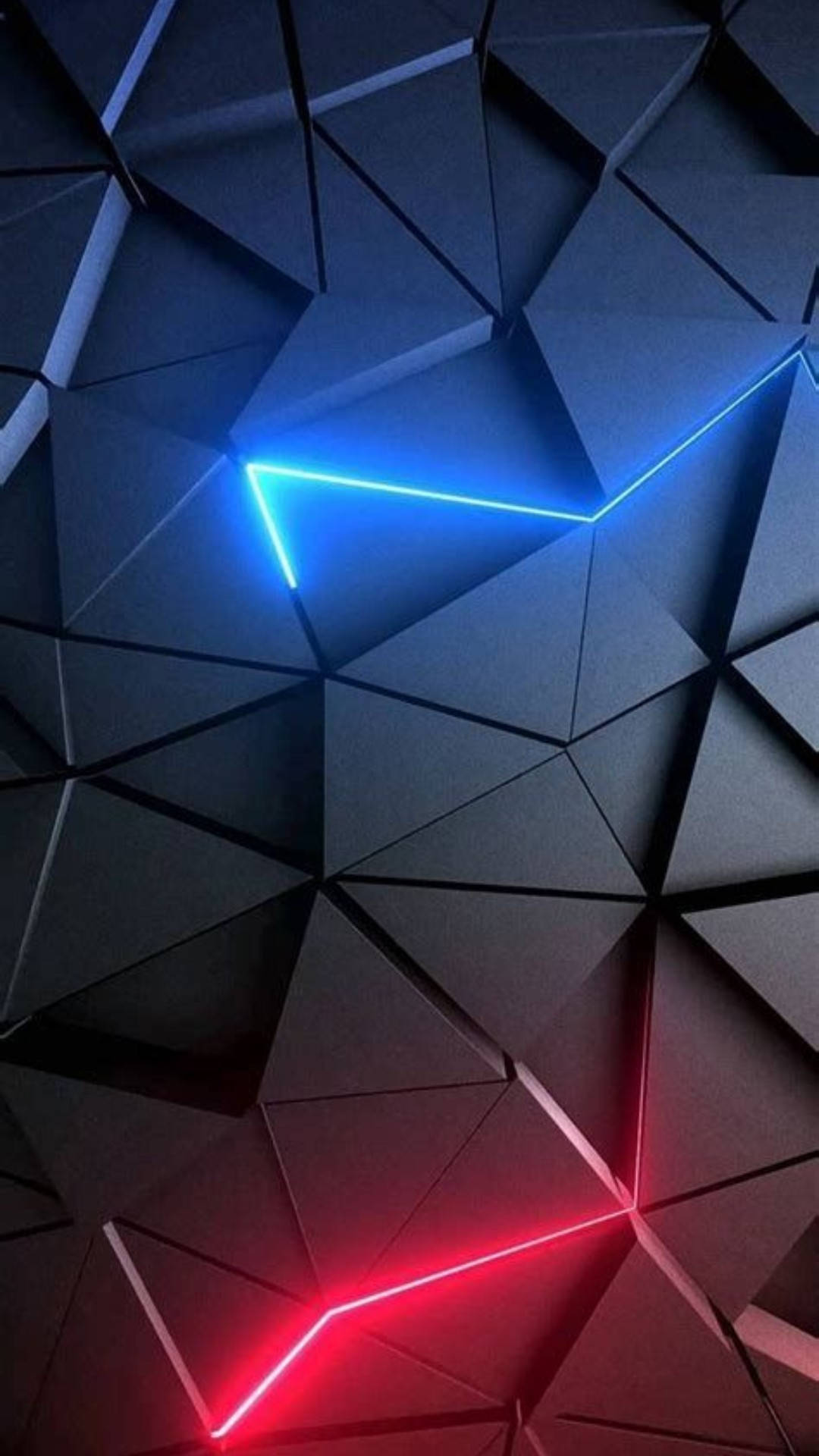 Download Abstract Iphone Black Triangles Wallpaper 