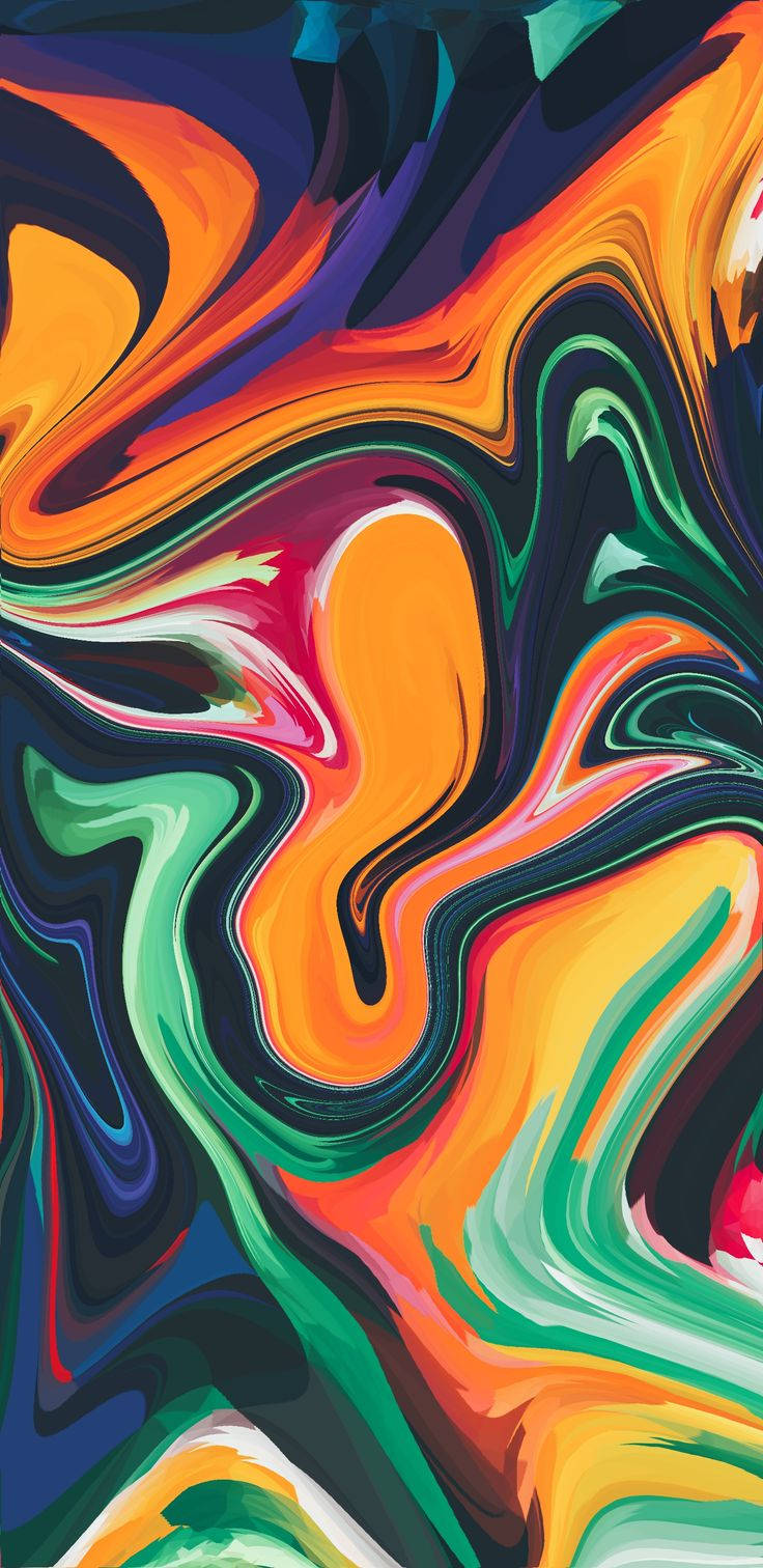 Colorful Abstract Background 4K Wallpaper iPhone HD Phone #7241l