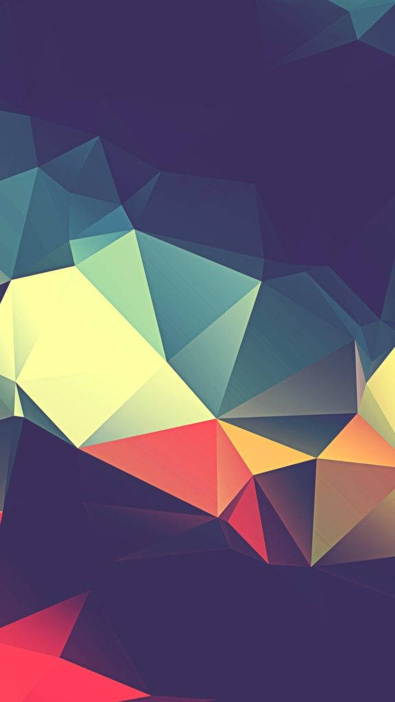 Abstract Iphone Polygons Wallpaper