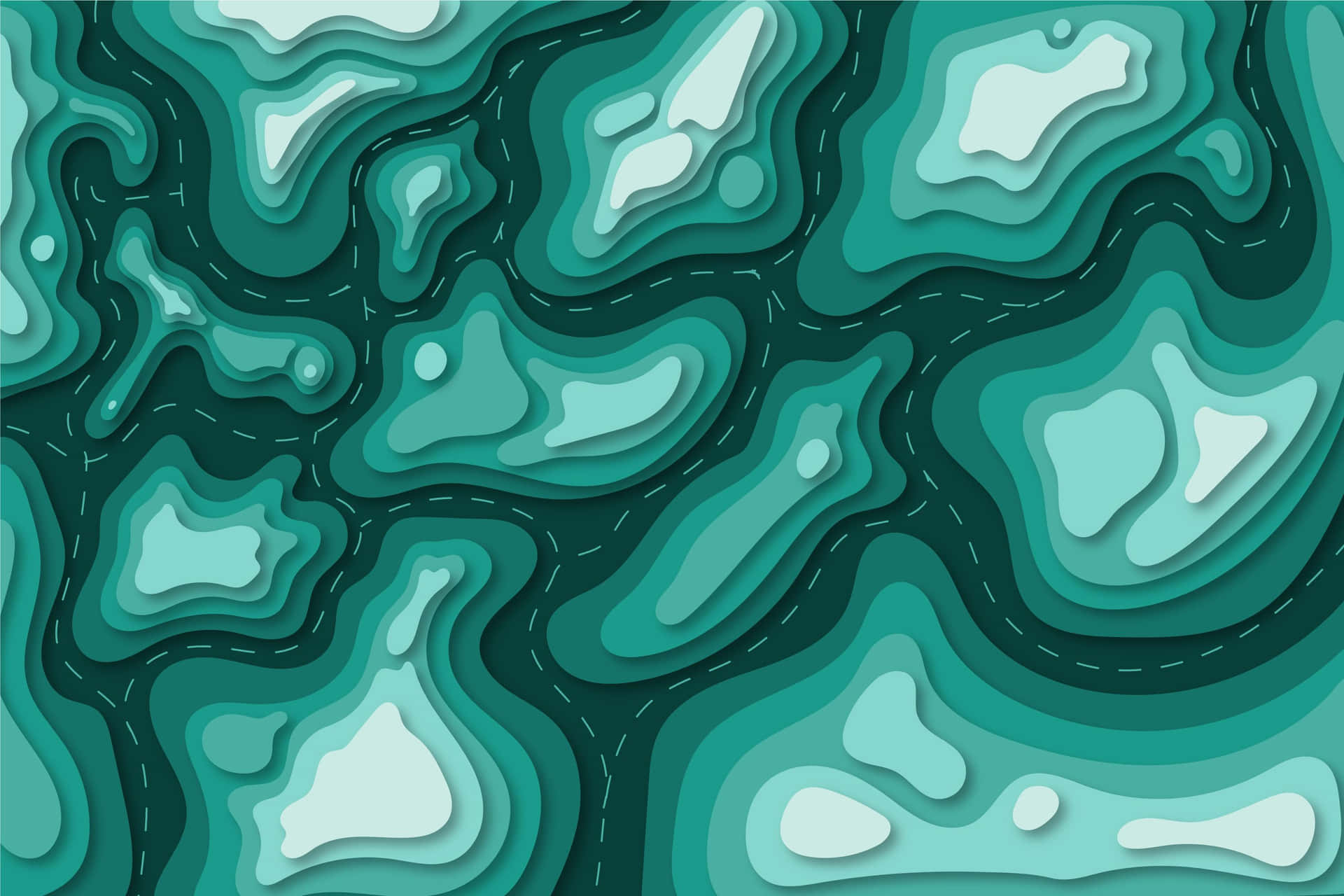 Motif Jade Abstrait Fond d'écran