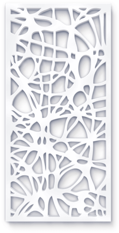 Abstract Jali Panel Design PNG