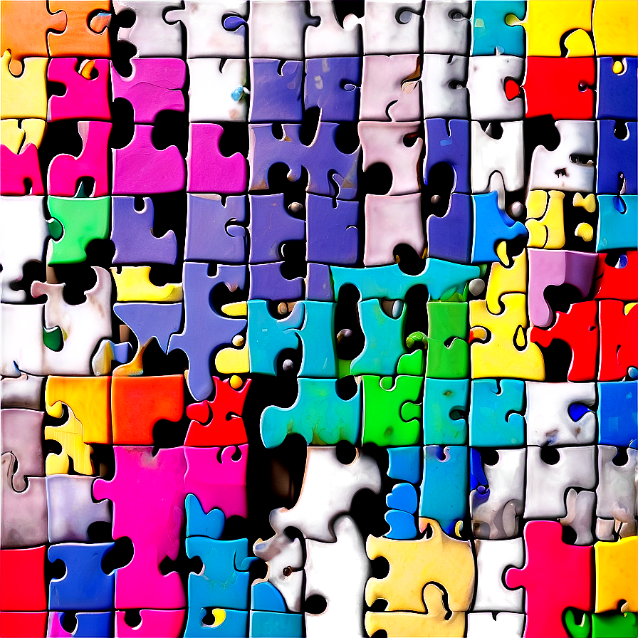 Abstract Jigsaw Design Png 96 PNG