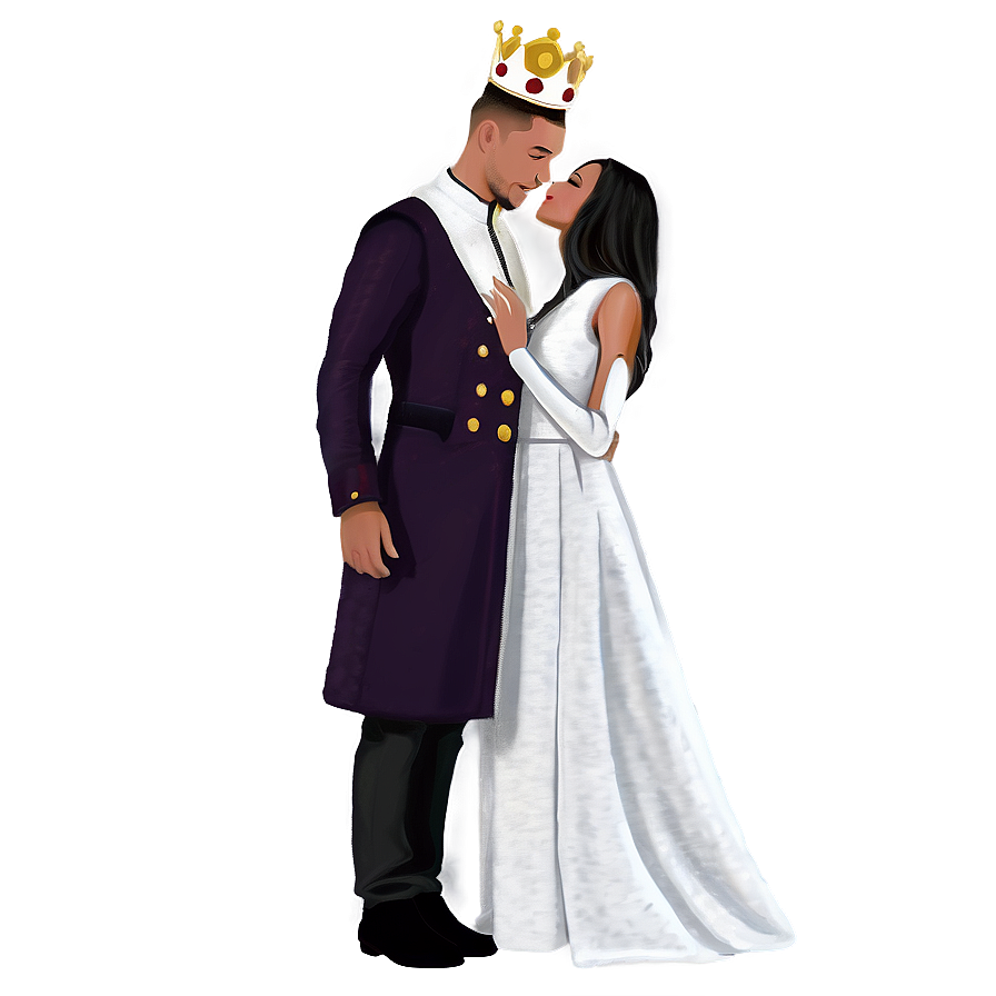 Abstract King And Queen Png 06252024 PNG