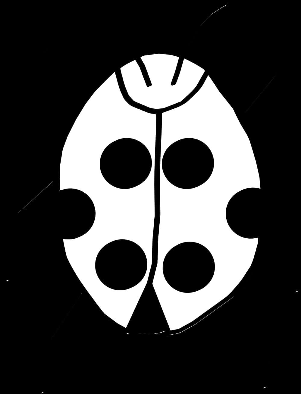 Abstract Ladybug Illustration PNG